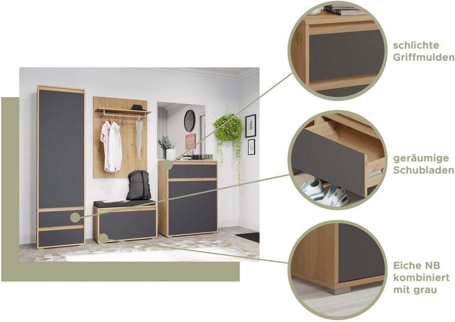 INOSIGN Zitbank Trosa Breedte 76 cm