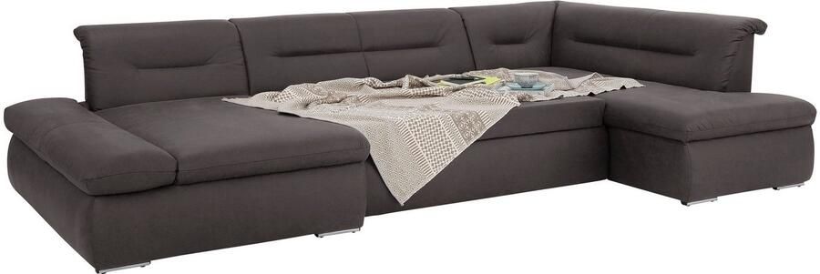 INOSIGN Zithoek Avesa U-vorm Naar keuze met verstelbare armleuningen en slaapfunctie bxdxh: 355x216x80cm - Foto 6
