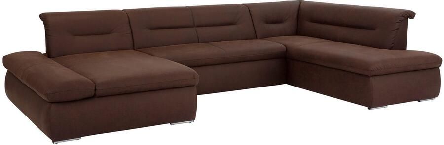 INOSIGN Zithoek Avesa U-vorm Naar keuze met verstelbare armleuningen en slaapfunctie bxdxh: 355x216x80cm - Foto 9