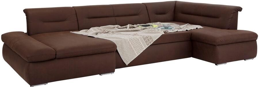 INOSIGN Zithoek Avesa U-vorm Naar keuze met verstelbare armleuningen en slaapfunctie bxdxh: 355x216x80cm - Foto 7
