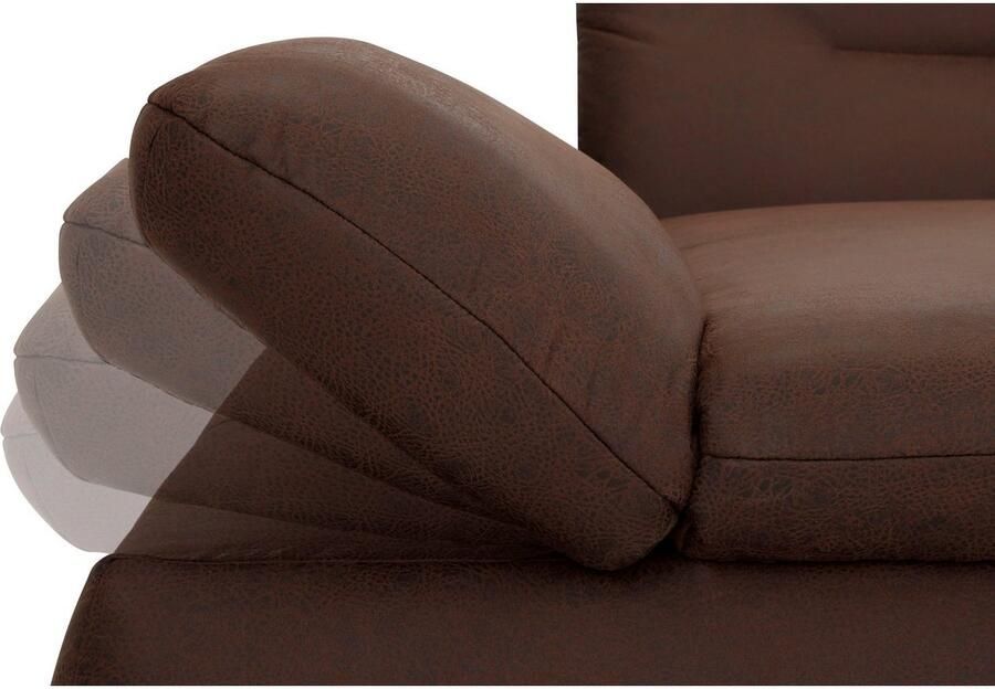 INOSIGN Zithoek Avesa U-vorm Naar keuze met verstelbare armleuningen en slaapfunctie bxdxh: 355x216x80cm