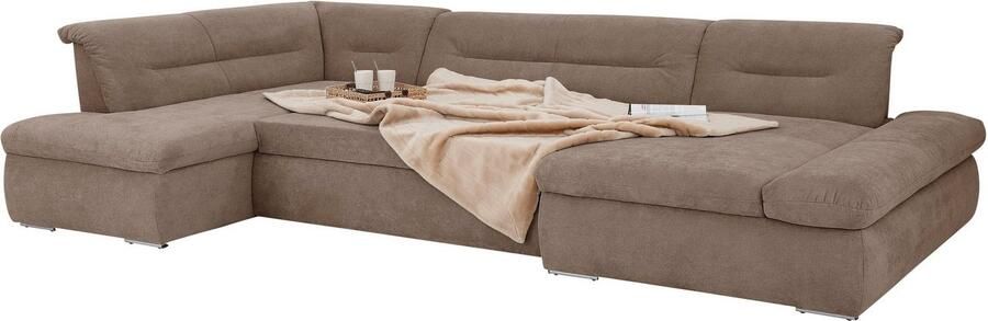 INOSIGN Zithoek Avesa U-vorm Naar keuze met verstelbare armleuningen en slaapfunctie bxdxh: 355x216x80cm - Foto 6