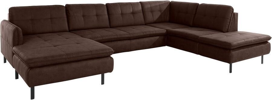 INOSIGN Zithoek Birkholm U-vorm Verstelbare armleuningen ook in Easy Clean bekleding met water te reinigen - Foto 5