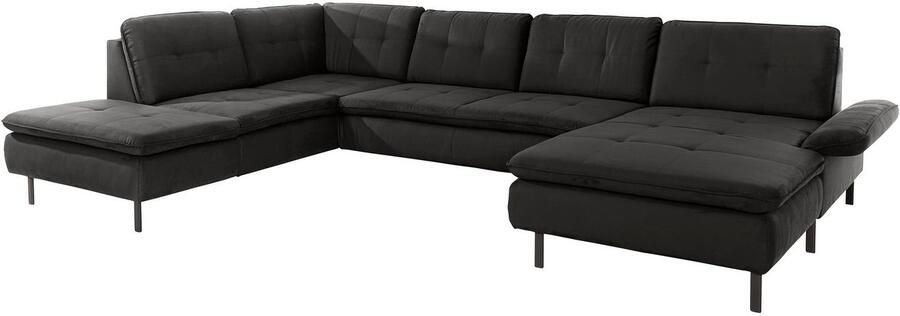 INOSIGN Zithoek Birkholm U-vorm Verstelbare armleuningen ook in Easy Clean bekleding met water te reinigen - Foto 4