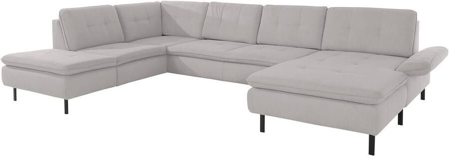 INOSIGN Zithoek Birkholm U-vorm Verstelbare armleuningen ook in Easy Clean bekleding met water te reinigen - Foto 4