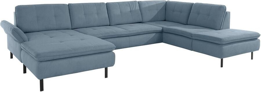 INOSIGN Zithoek Birkholm U-vorm Verstelbare armleuningen ook in Easy Clean bekleding met water te reinigen - Foto 4