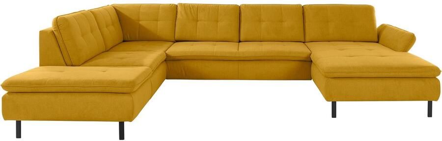 INOSIGN Zithoek Birkholm U-vorm Verstelbare armleuningen ook in Easy Clean bekleding met water te reinigen - Foto 6