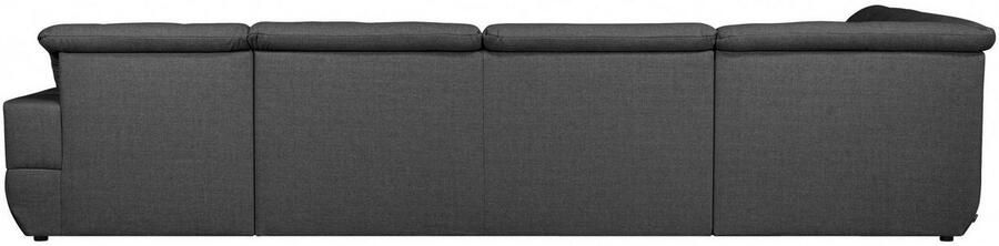 INOSIGN Zithoek BRISBANE nieuw U-model met verfijnd gestikt patroon matte look incl. sierkussens - Foto 7