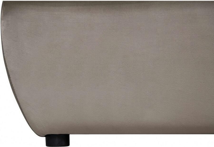 INOSIGN Zithoek BRISBANE nieuw U-model met verfijnd gestikt patroon matte look incl. sierkussens