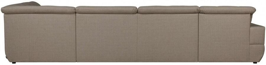 INOSIGN Zithoek BRISBANE nieuw U-model met verfijnd gestikt patroon matte look incl. sierkussens - Foto 7