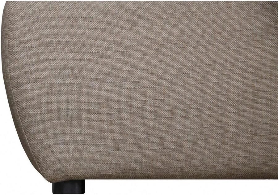 INOSIGN Zithoek BRISBANE nieuw U-model met verfijnd gestikt patroon matte look incl. sierkussens