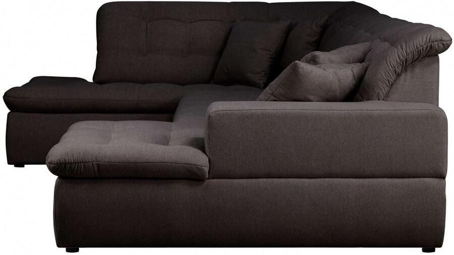 INOSIGN Zithoek BRISBANE nieuw U-model met verfijnd gestikt patroon matte look incl. sierkussens - Foto 2