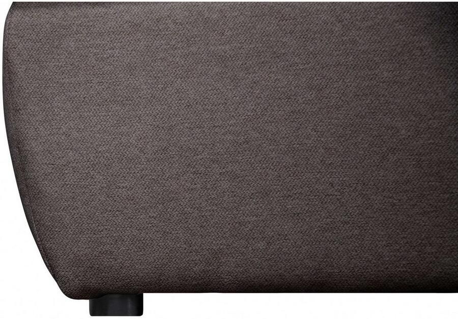 INOSIGN Zithoek BRISBANE nieuw U-model met verfijnd gestikt patroon matte look incl. sierkussens