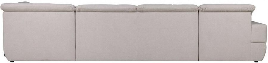 INOSIGN Zithoek BRISBANE nieuw U-model met verfijnd gestikt patroon matte look incl. sierkussens - Foto 4