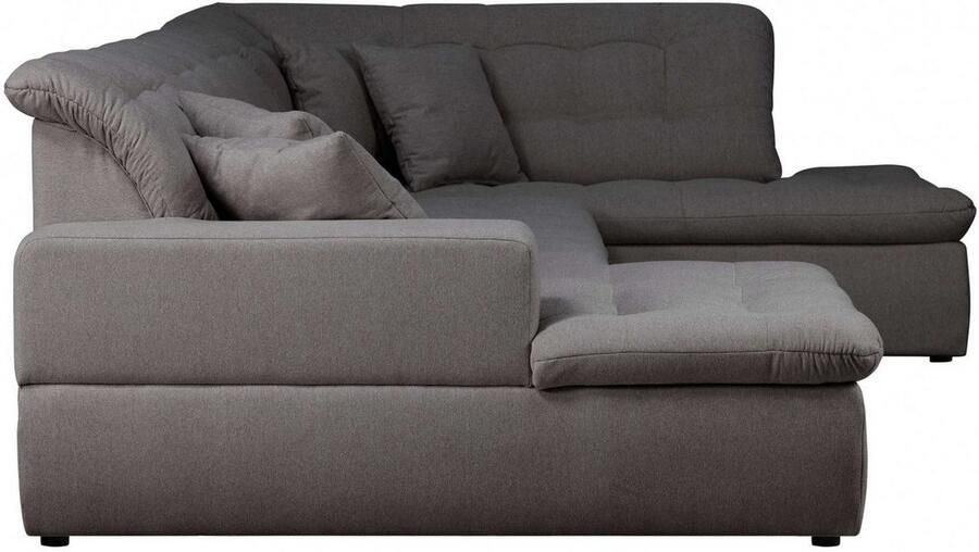 INOSIGN Zithoek BRISBANE nieuw U-model met verfijnd gestikt patroon matte look incl. sierkussens - Foto 2