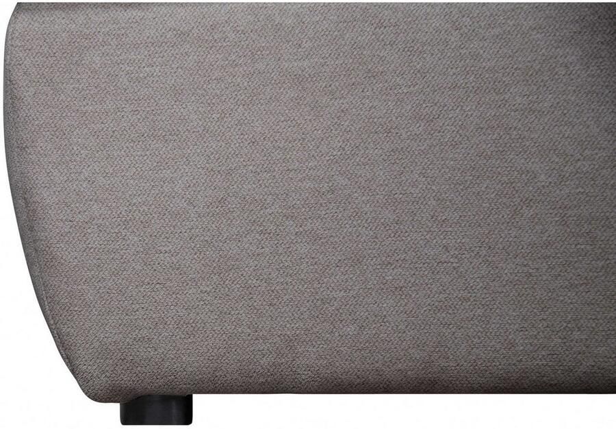 INOSIGN Zithoek BRISBANE nieuw U-model met verfijnd gestikt patroon matte look incl. sierkussens