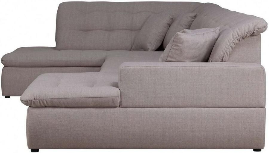 INOSIGN Zithoek BRISBANE nieuw U-model met verfijnd gestikt patroon matte look incl. sierkussens - Foto 2