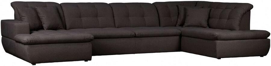 INOSIGN Zithoek BRISBANE nieuw U-model met verfijnd gestikt patroon matte look incl. sierkussens - Foto 6