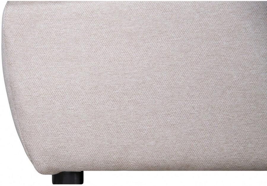 INOSIGN Zithoek BRISBANE nieuw U-model met verfijnd gestikt patroon matte look incl. sierkussens