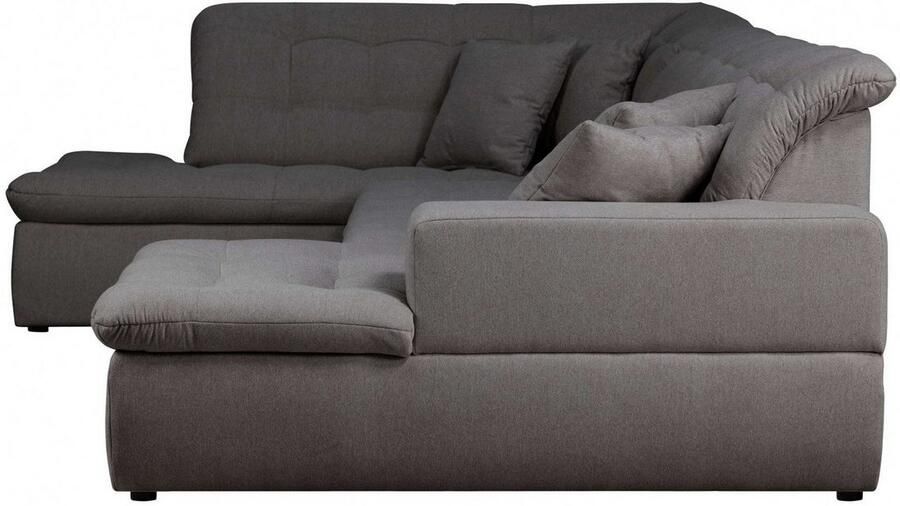 INOSIGN Zithoek BRISBANE nieuw U-model met verfijnd gestikt patroon matte look incl. sierkussens - Foto 2