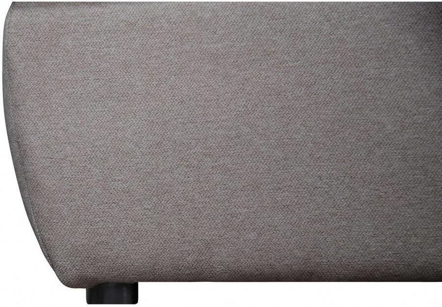 INOSIGN Zithoek BRISBANE nieuw U-model met verfijnd gestikt patroon matte look incl. sierkussens