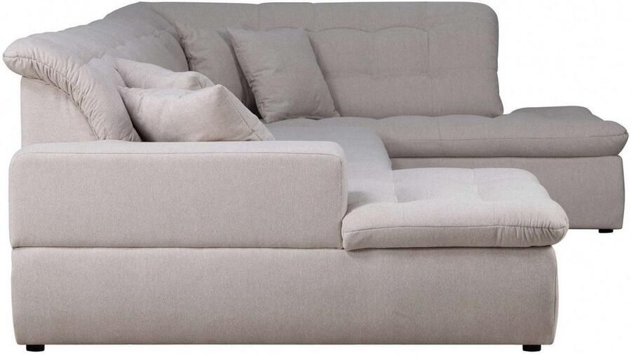 INOSIGN Zithoek BRISBANE nieuw U-model met verfijnd gestikt patroon matte look incl. sierkussens - Foto 2