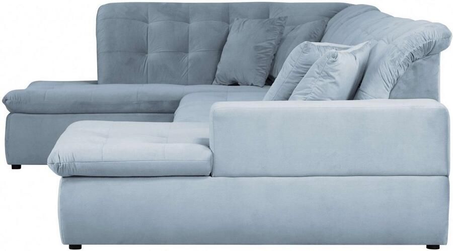 INOSIGN Zithoek BRISBANE nieuw U-model met verfijnd gestikt patroon matte look incl. sierkussens - Foto 2