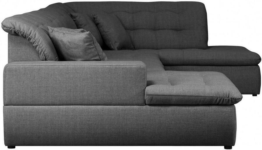 INOSIGN Zithoek BRISBANE nieuw U-model met verfijnd gestikt patroon matte look incl. sierkussens - Foto 3