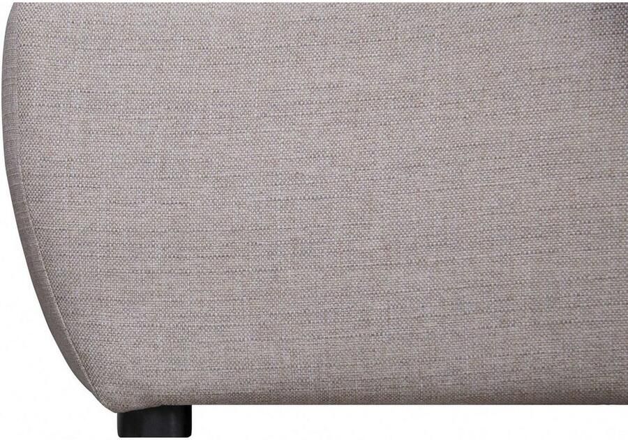 INOSIGN Zithoek BRISBANE nieuw U-model met verfijnd gestikt patroon matte look incl. sierkussens