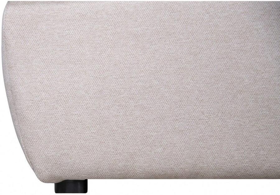 INOSIGN Zithoek BRISBANE nieuw U-model met verfijnd gestikt patroon matte look incl. sierkussens