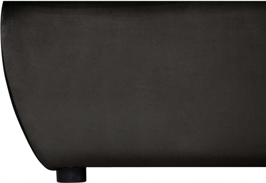 INOSIGN Zithoek BRISBANE nieuw U-model met verfijnd gestikt patroon matte look incl. sierkussens