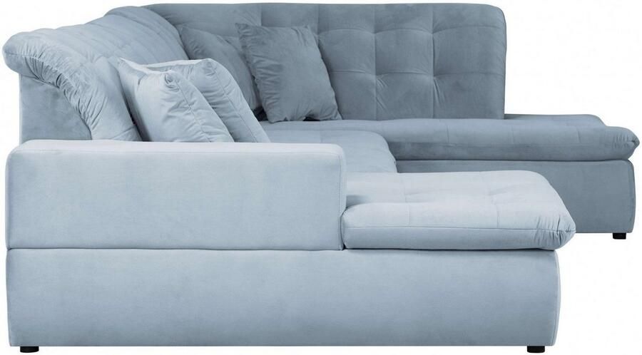 INOSIGN Zithoek BRISBANE nieuw U-model met verfijnd gestikt patroon matte look incl. sierkussens - Foto 3