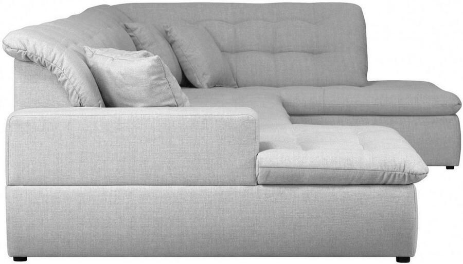 INOSIGN Zithoek BRISBANE nieuw U-model met verfijnd gestikt patroon matte look incl. sierkussens - Foto 3