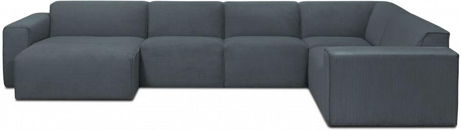 INOSIGN Zithoek Clayton in een trendy ribfluwelen bekleding diverse combinaties mogelijk - Foto 7