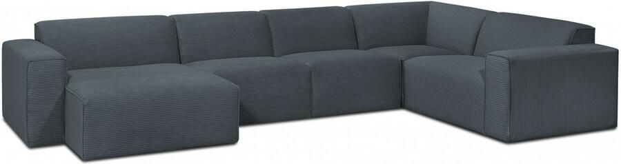 INOSIGN Zithoek Clayton in een trendy ribfluwelen bekleding diverse combinaties mogelijk - Foto 8