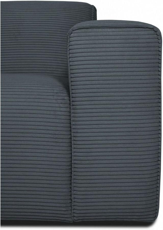 INOSIGN Zithoek Clayton in een trendy ribfluwelen bekleding diverse combinaties mogelijk - Foto 3