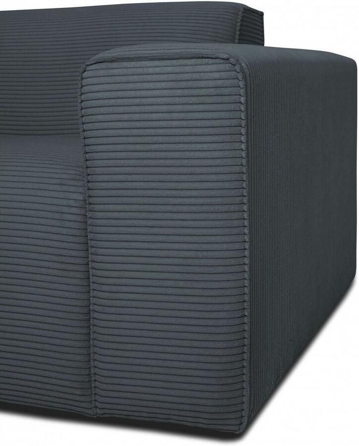 INOSIGN Zithoek Clayton in een trendy ribfluwelen bekleding diverse combinaties mogelijk - Foto 2