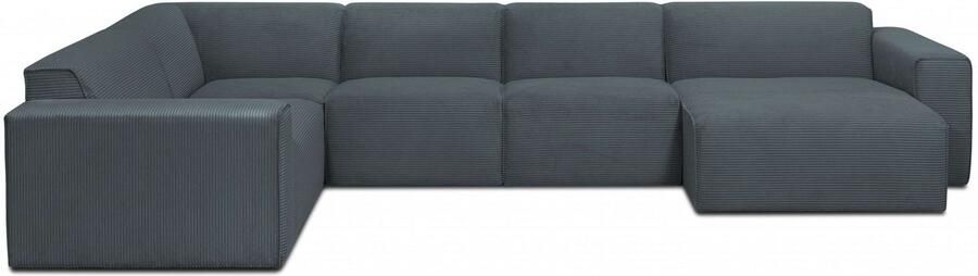 INOSIGN Zithoek Clayton in een trendy ribfluwelen bekleding diverse combinaties mogelijk - Foto 8