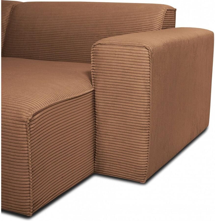 INOSIGN Zithoek Clayton in een trendy ribfluwelen bekleding diverse combinaties mogelijk - Foto 2