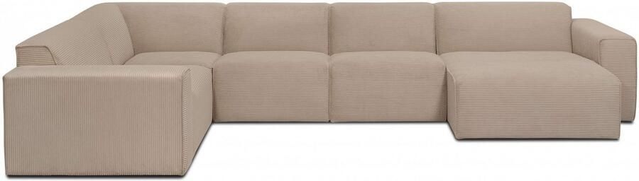 INOSIGN Zithoek Clayton in een trendy ribfluwelen bekleding diverse combinaties mogelijk - Foto 8