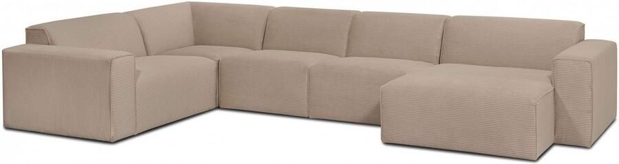 INOSIGN Zithoek Clayton in een trendy ribfluwelen bekleding diverse combinaties mogelijk - Foto 9