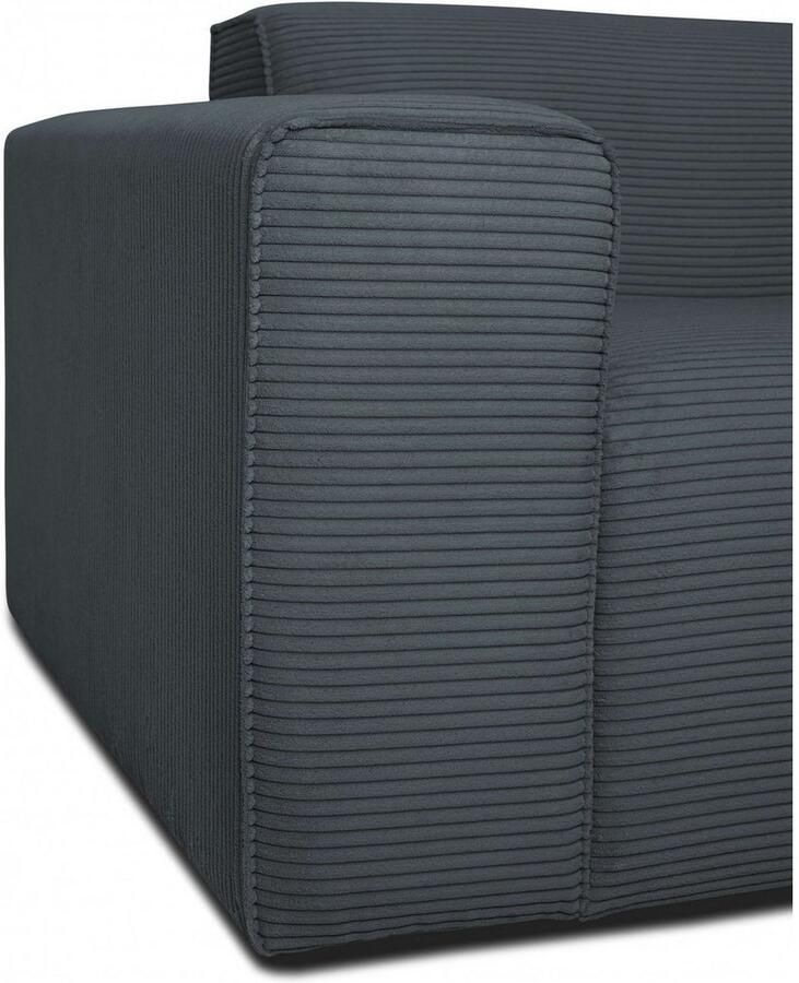 INOSIGN Zithoek Clayton in een trendy ribfluwelen bekleding diverse combinaties mogelijk - Foto 3