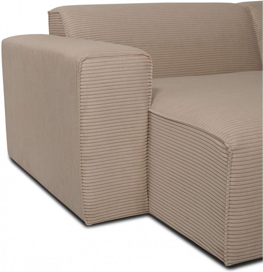 INOSIGN Zithoek Clayton in een trendy ribfluwelen bekleding diverse combinaties mogelijk - Foto 2