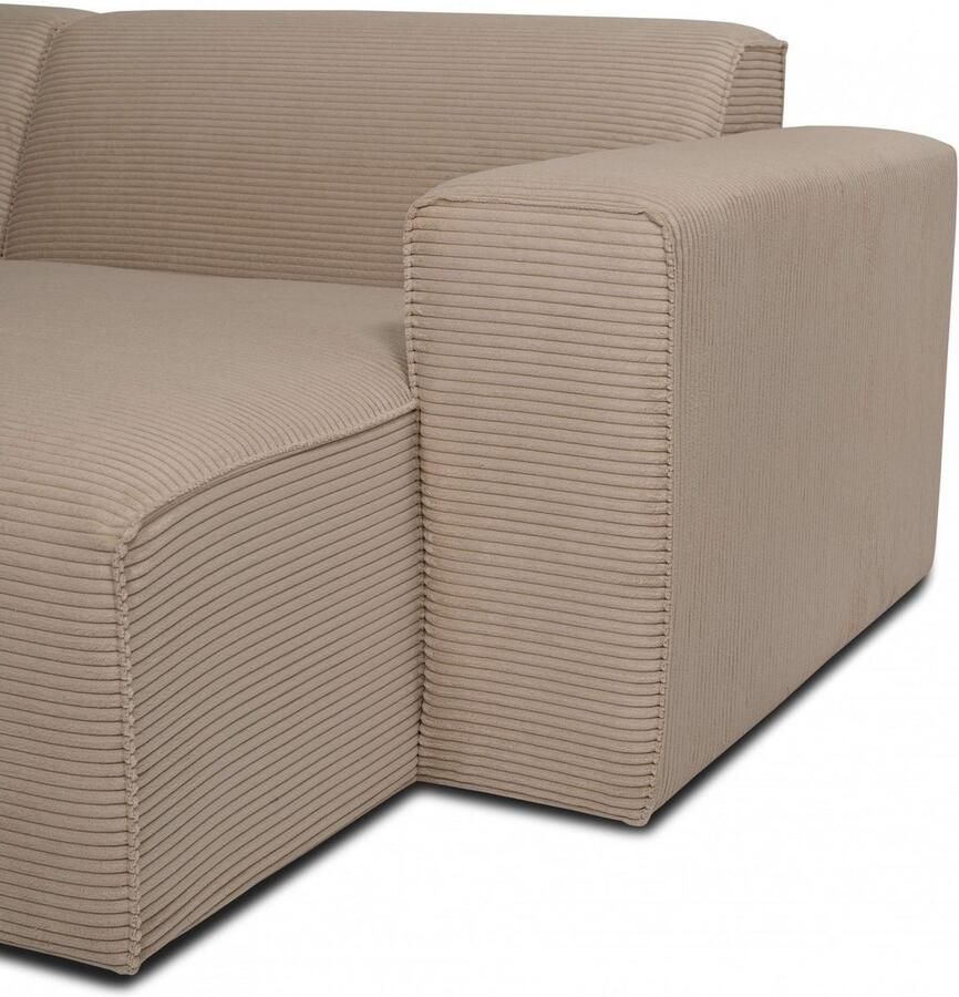 INOSIGN Zithoek Clayton in een trendy ribfluwelen bekleding diverse combinaties mogelijk - Foto 2