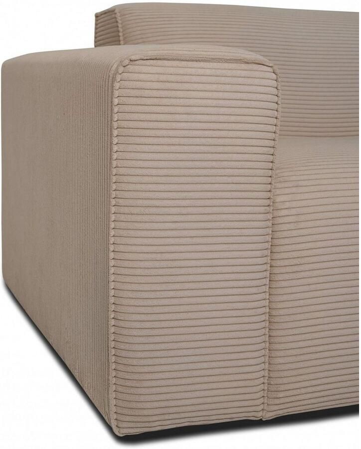 INOSIGN Zithoek Clayton in een trendy ribfluwelen bekleding diverse combinaties mogelijk - Foto 3