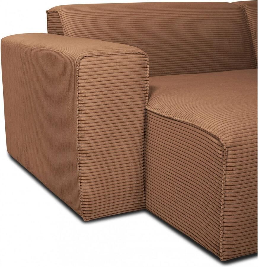 INOSIGN Zithoek Clayton in een trendy ribfluwelen bekleding diverse combinaties mogelijk - Foto 2