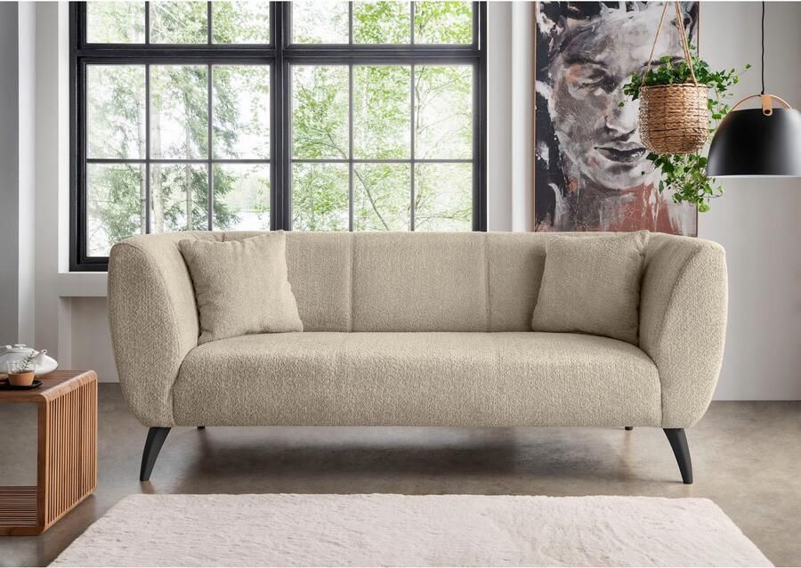 INOSIGN 3-zitsbank twee verschillende pootkleuren naar keuze - Foto 2