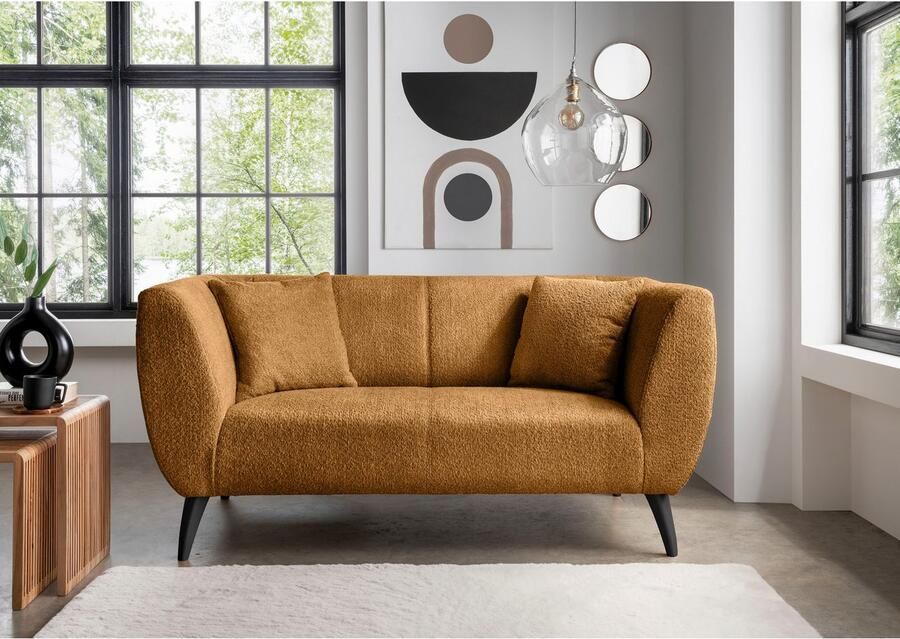 INOSIGN 2-zitsbank twee verschillende pootkleuren naar keuze - Foto 2