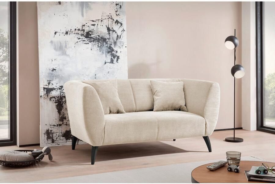 INOSIGN 2-zitsbank twee verschillende pootkleuren naar keuze - Foto 3