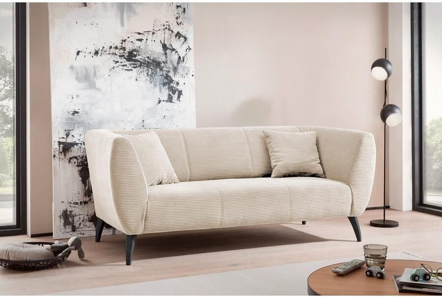 INOSIGN 3-zitsbank twee verschillende pootkleuren naar keuze - Foto 3